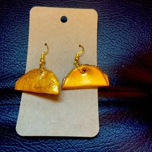 Handmade polymer clay earrings